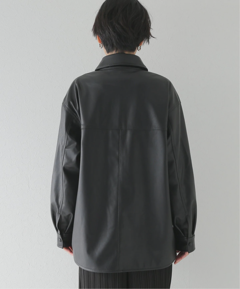 フェイクレザーシャツ（JOURNAL STANDARD relume）