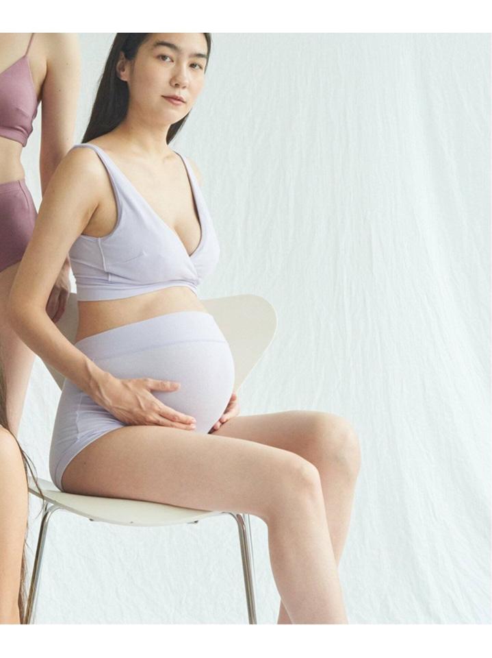 【for MOM】オーガニックコットン混 カシュクールブラ EMILY WEEK * IENA◆