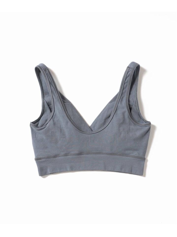 【for MOM】オーガニックコットン混 カシュクールブラ EMILY WEEK * IENA◆