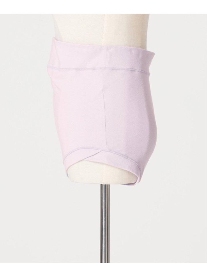【for MOM】オーガニックコットン混 ハイウエストショーツ EMILY WEEK * IENA◆