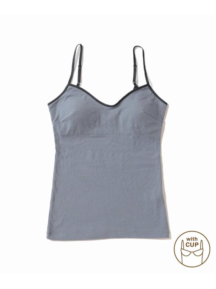 <<予約>>Organic Cotton ブラキャミソール for RESET EMILY WEEK * IENA◆