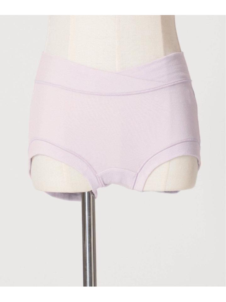 【for MOM】オーガニックコットン混 ボーイレッグショーツ EMLY WEEK * IENA◆