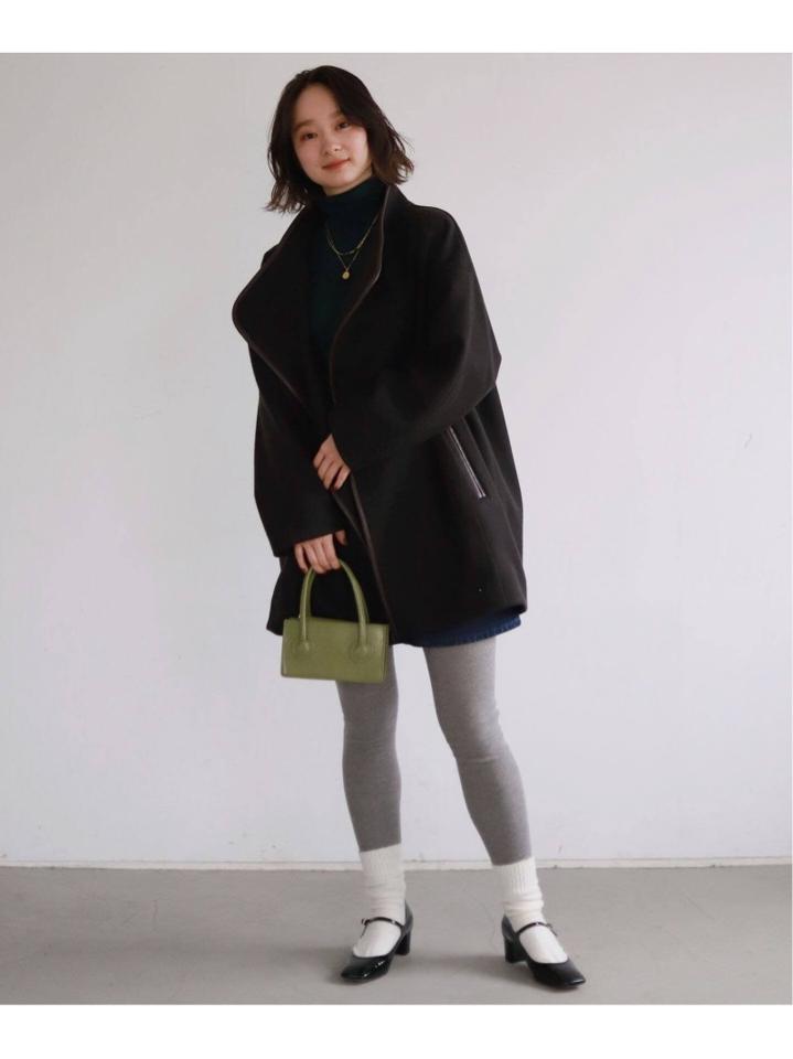 SLOBE citron. コクーンスタンドコート◆