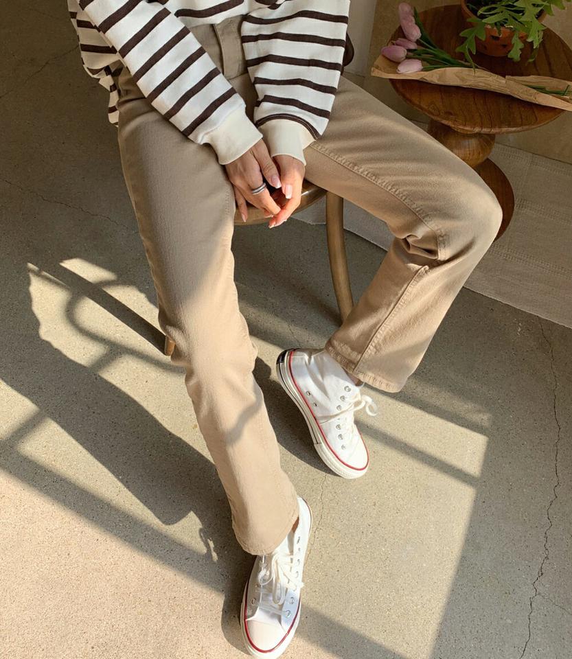 裏起毛ハイウエストスリムパンツ・全3色・t58396 レディース 【pt】韓国ファッション ボトムス ロング ロングパンツ 裏起毛 ハイウエスト スリムパンツ ロング丈 体型もカバー カジュアル 足長 無地 ベーシック シンプル 秋 冬231