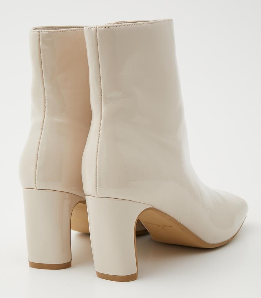 ENAMEL SQUARE TOE BOOTS/エナメルスクエアトゥブーツ