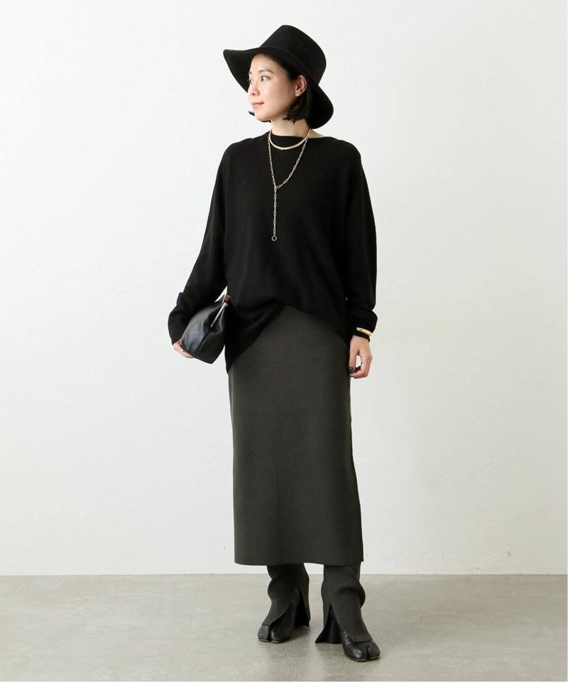 Stretch Wool リブレギンス（AP STUDIO）