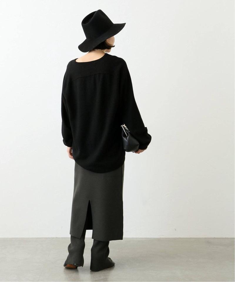 Stretch Wool リブレギンス（AP STUDIO）
