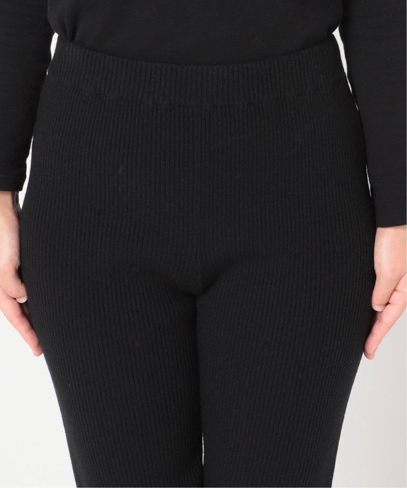 Stretch Wool リブレギンス（AP STUDIO）