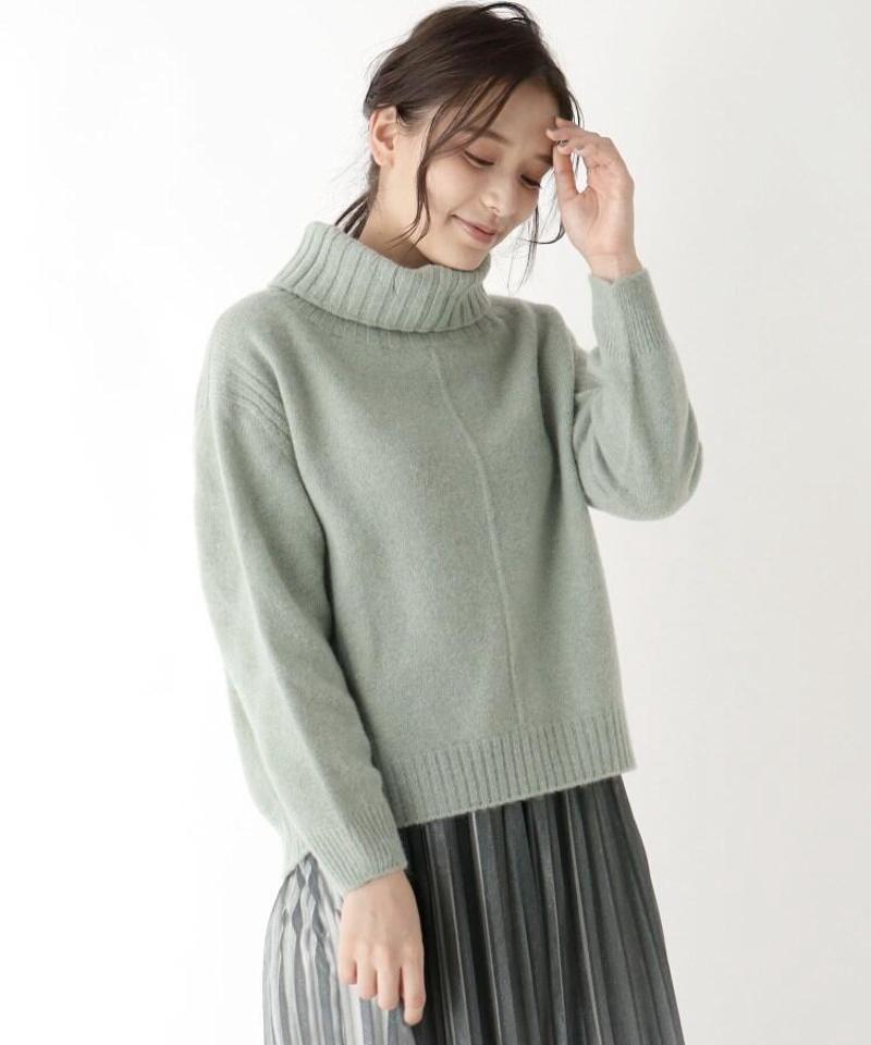 「Lサイズ」ウールバックスリットホールガーメント（R）ニット