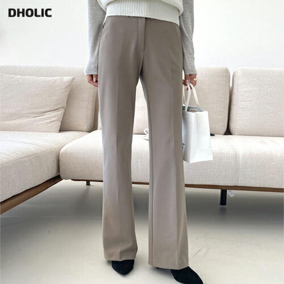 裏起毛ウエストゴムフレアスラックス・全3色・b65699 レディース 【pt】韓国ファッション ボトムス ロング ロングパンツ スラックスパンツ スラックス 裏起毛 ゴム フレア 無地 ベーシック ロング丈 シンプル 体型カバー 足長 美脚 フェミニン 秋 冬252