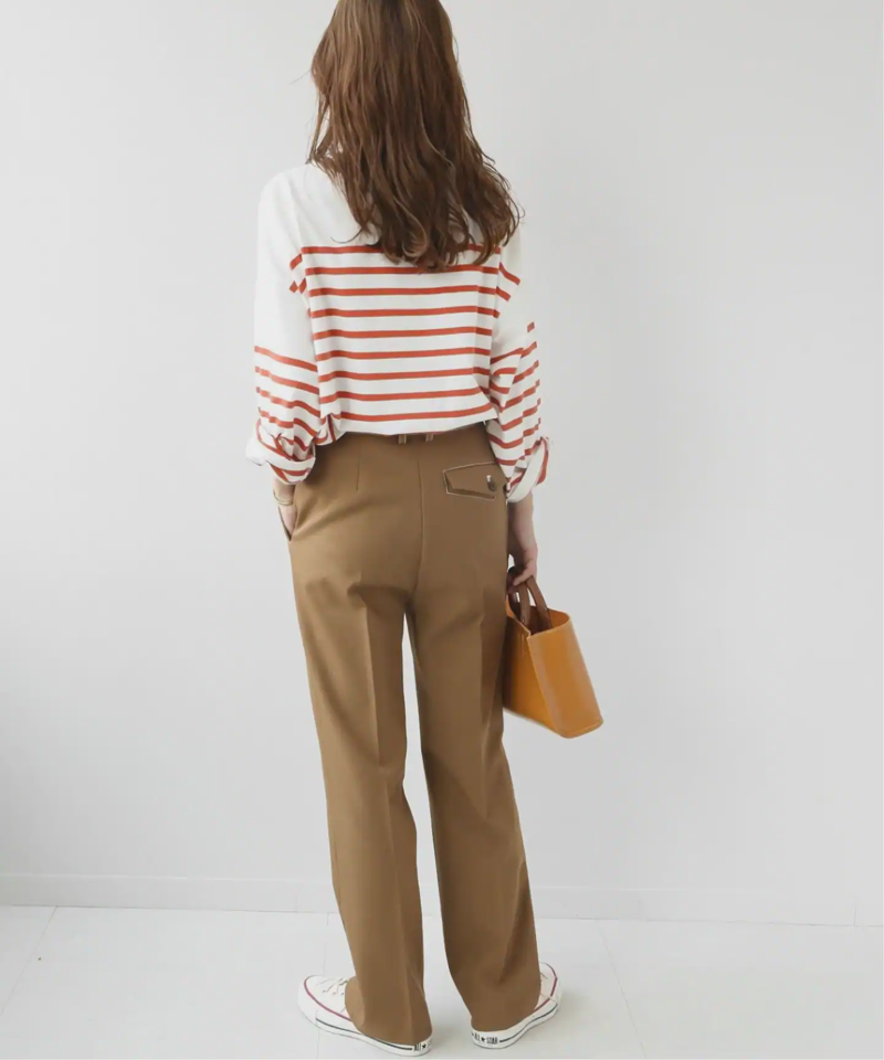 《追加2》パネルボーダーボートネックTEE◆（JOURNAL STANDARD relume）