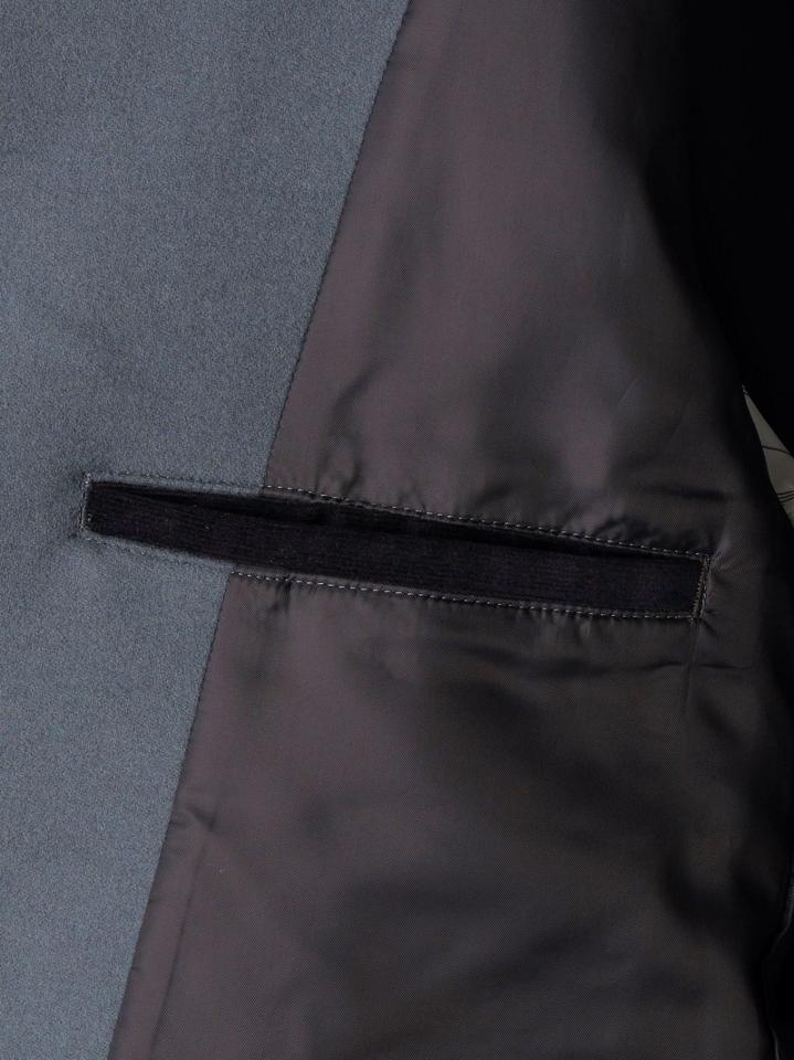 SHIPS: スーパー160'S メリノウール メルトン シングル ピーコート 21FW