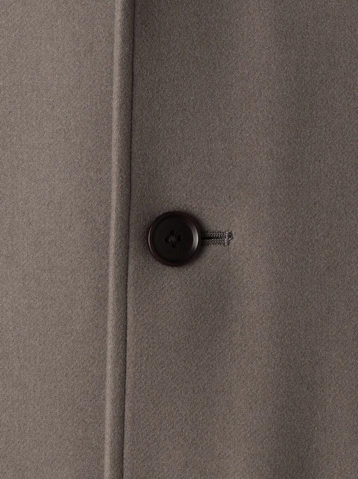 SHIPS: スーパー160'S メリノウール メルトン シングル ピーコート 21FW