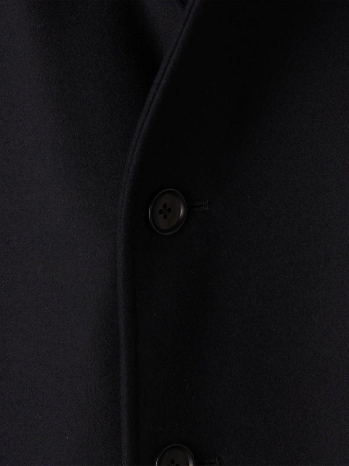 SHIPS: スーパー160'S メリノウール メルトン シングル ピーコート 21FW