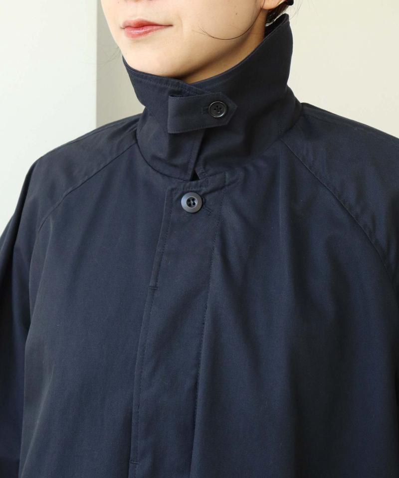○60/2交織バーバリー　ライナー付きステンカラーコート（note et silence.）