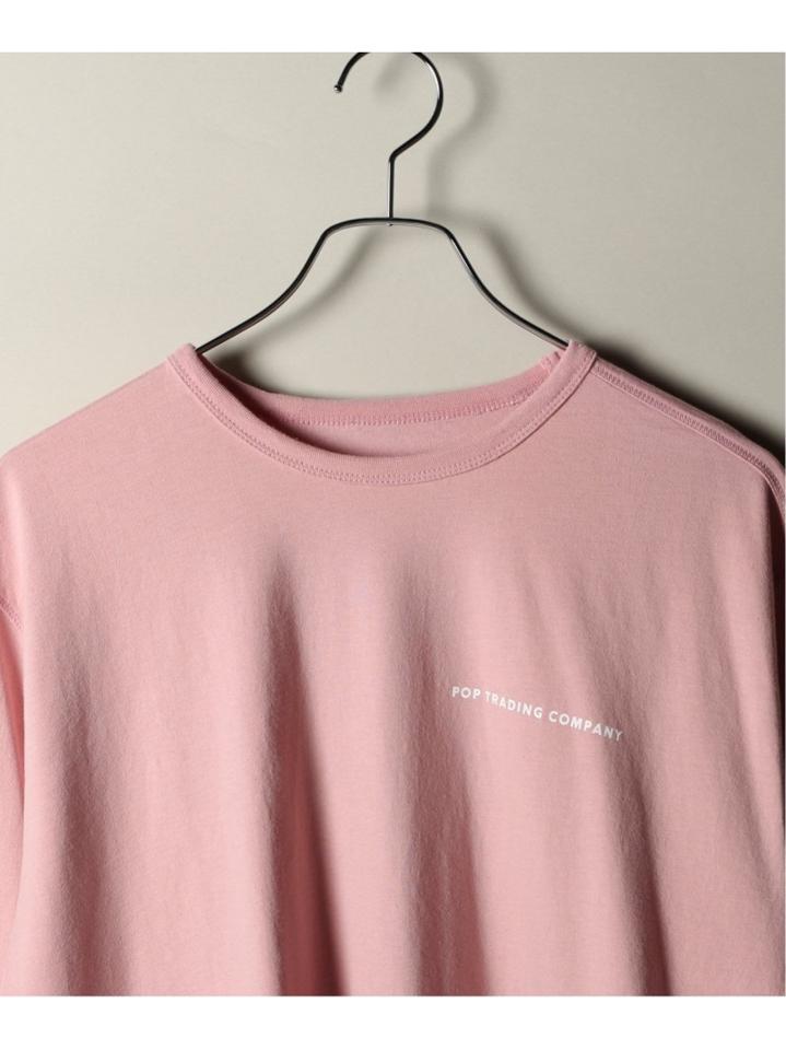 【POP TRADING COMPANY / ポップトレーディングカンパニー】logo longsleeve t-sh