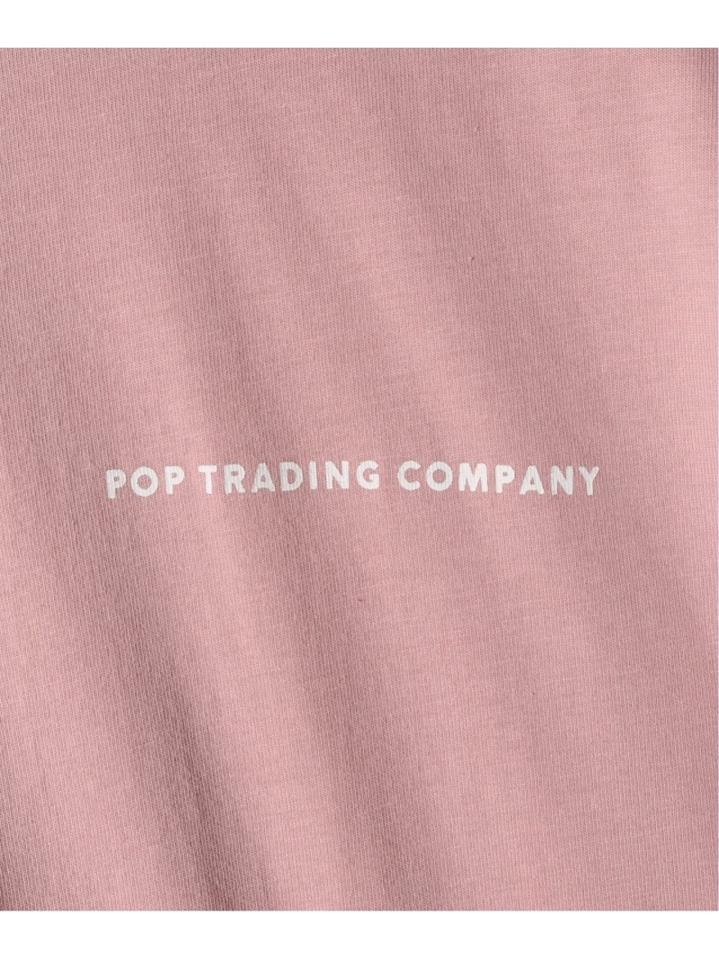 【POP TRADING COMPANY / ポップトレーディングカンパニー】logo longsleeve t-sh