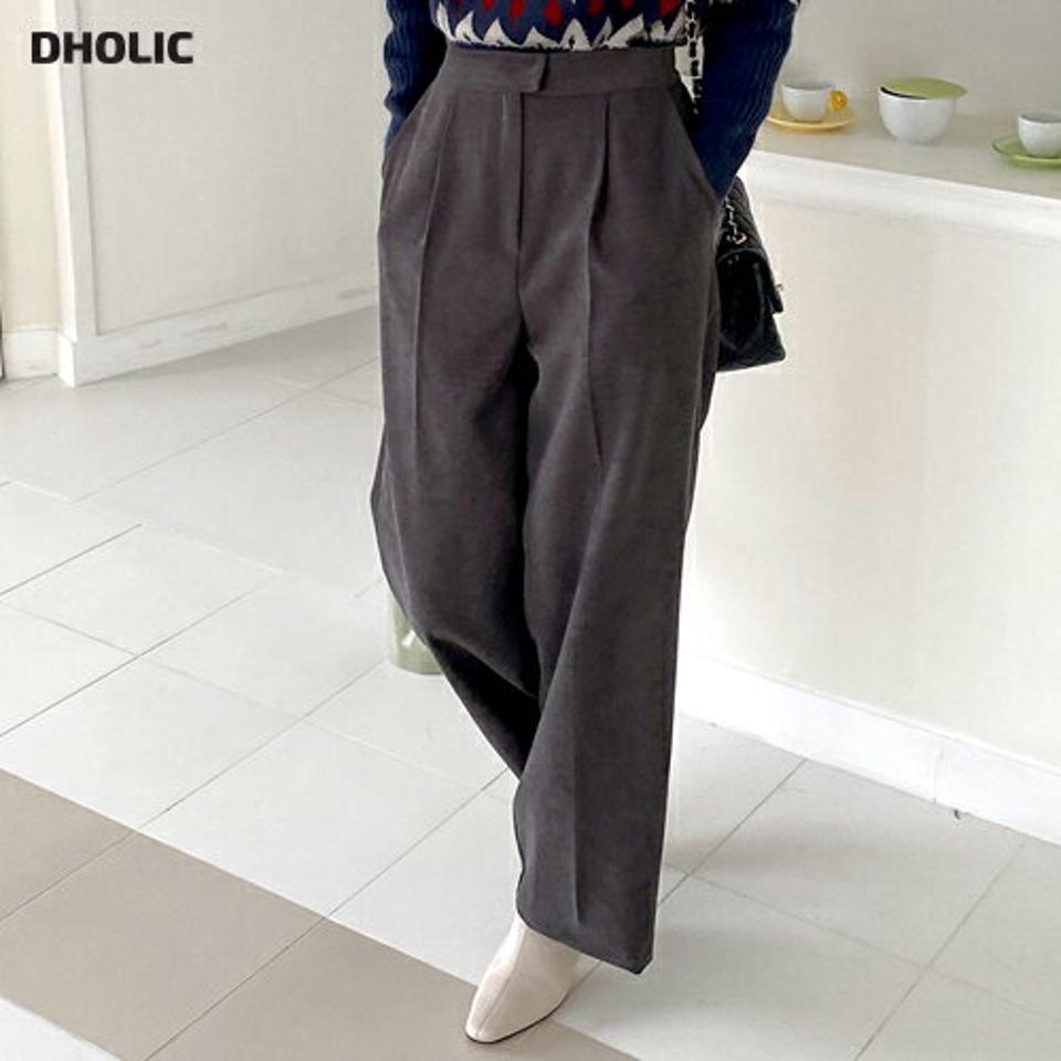 起毛ワイドストレートスラックス・全3色・t65456 レディース 【pt】韓国ファッション ボトムス ロング ロングパンツ スラックスパンツ スラックス 起毛 ワイド ストレート ロング丈 ハイウエスト ストレート 無地 シンプル 体型カバー 足長 美脚 秋 冬