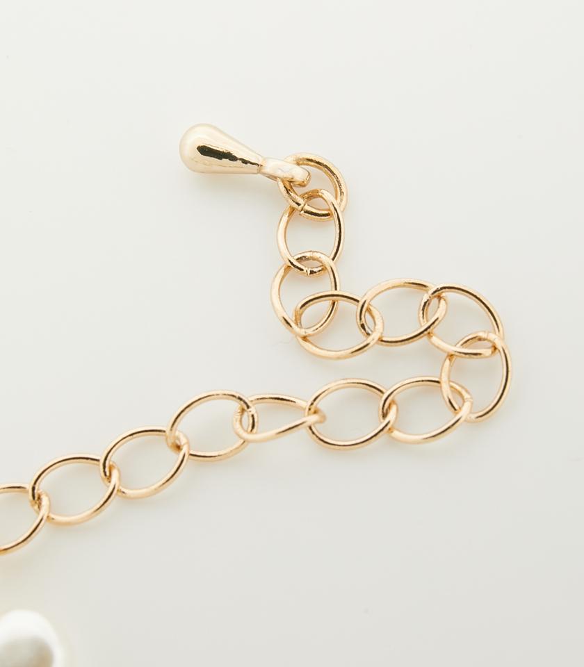 DEFORMATION FAUX PEARL CHOKER/デフォルメーションフェイクパールチョーカー