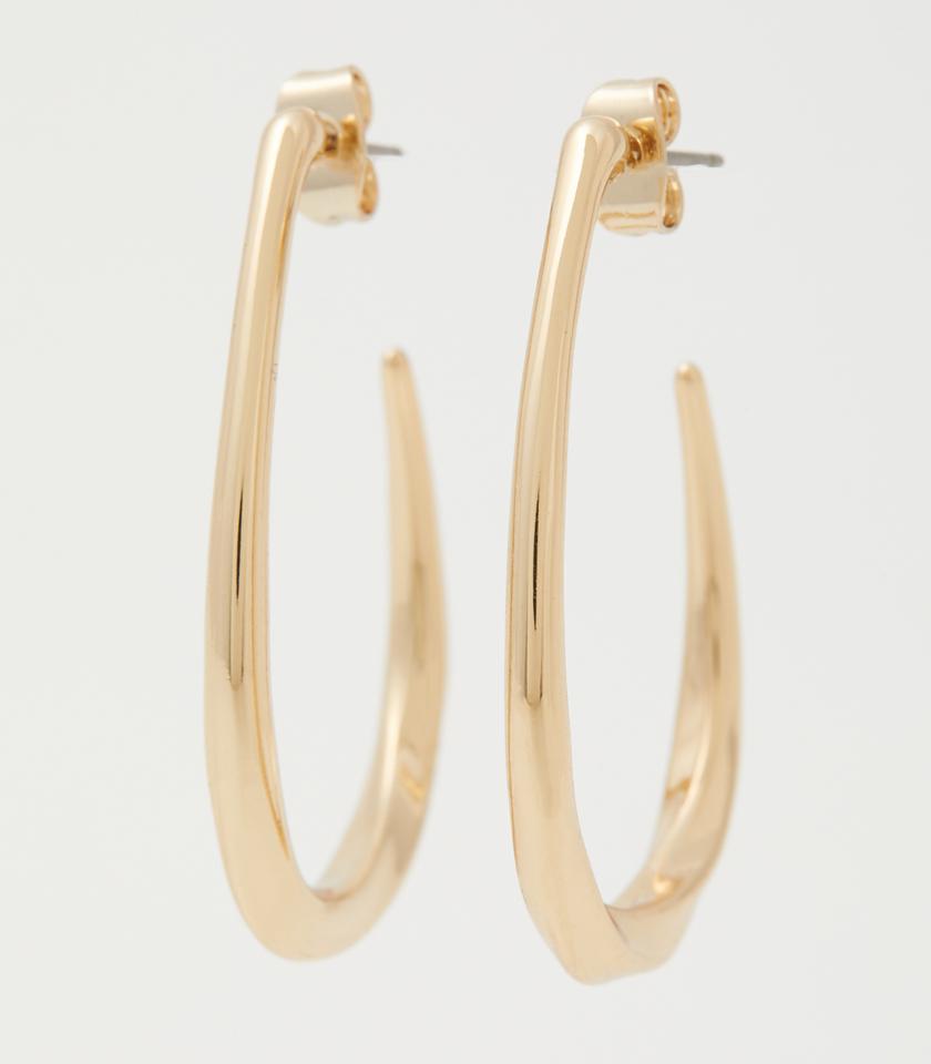 DROP HOOP EARRINGS/ドロップフープピアス