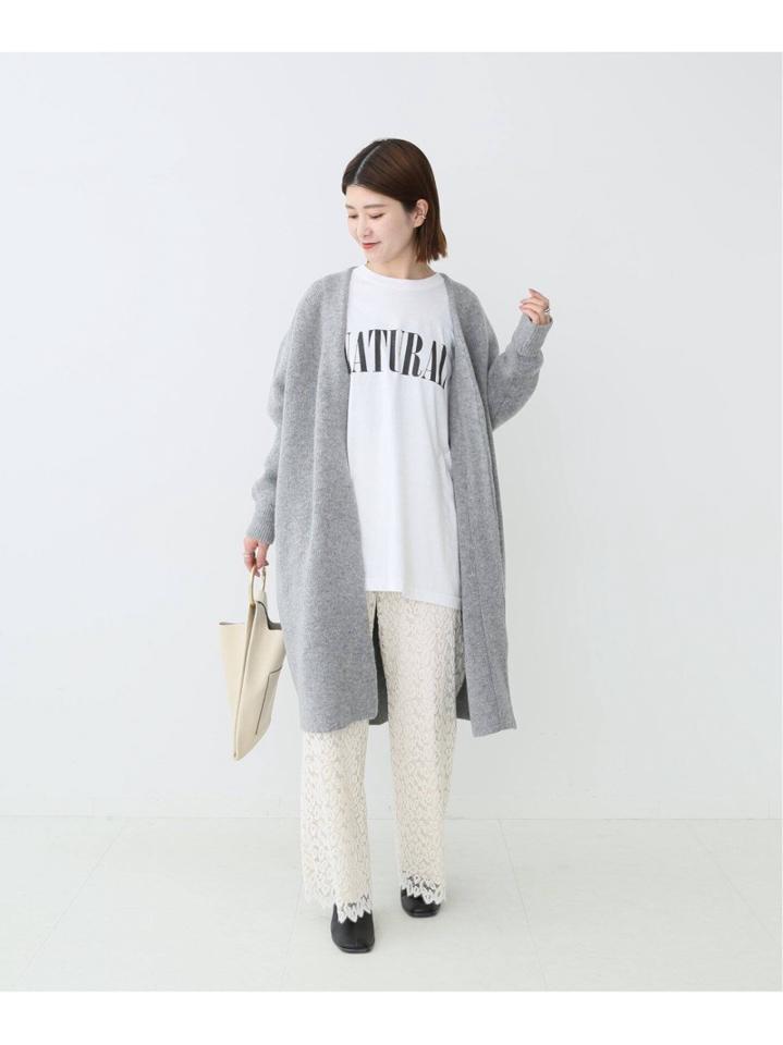 レオパードレース セミフレアパンツ（Spick and Span）