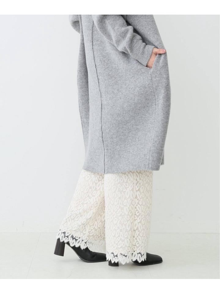 レオパードレース セミフレアパンツ（Spick and Span）
