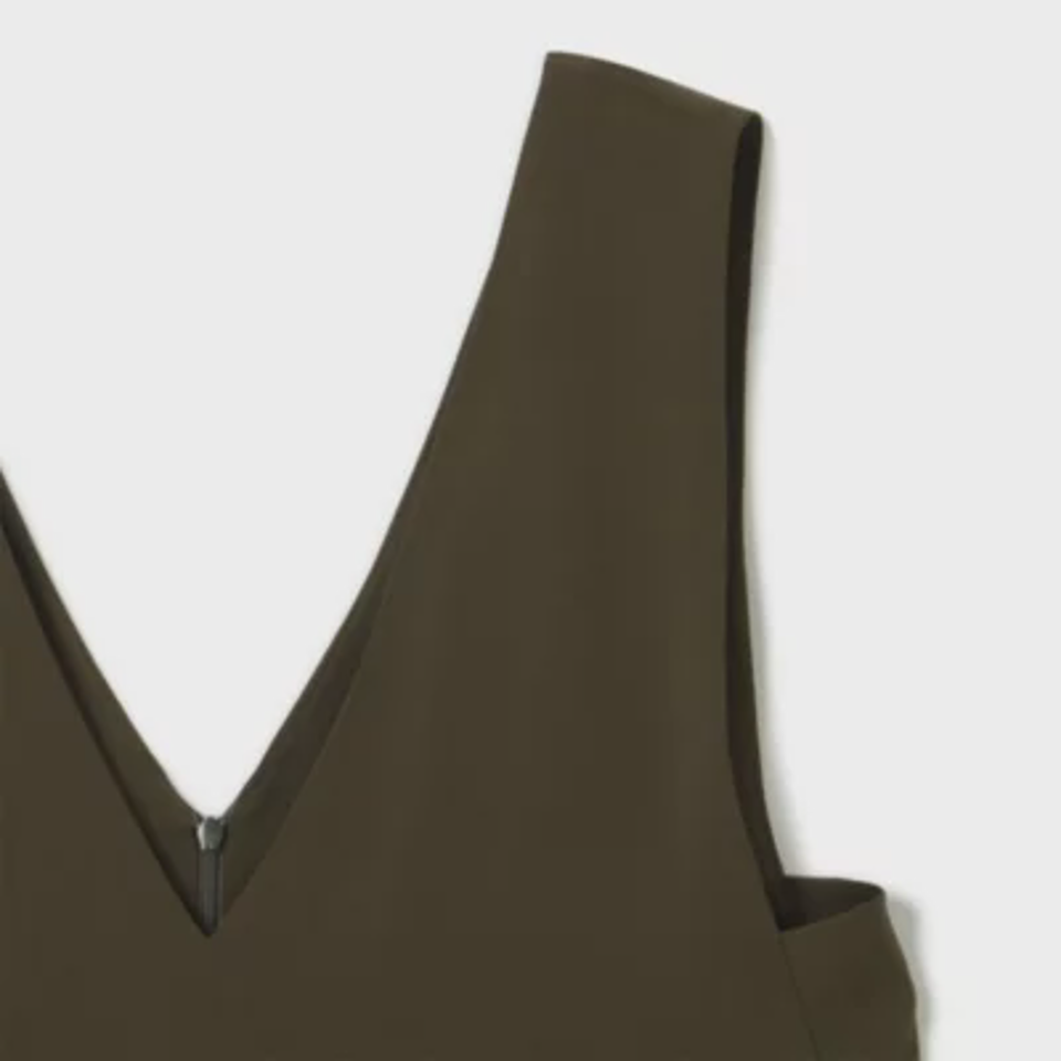 【洗える】大人フレアオールインワン