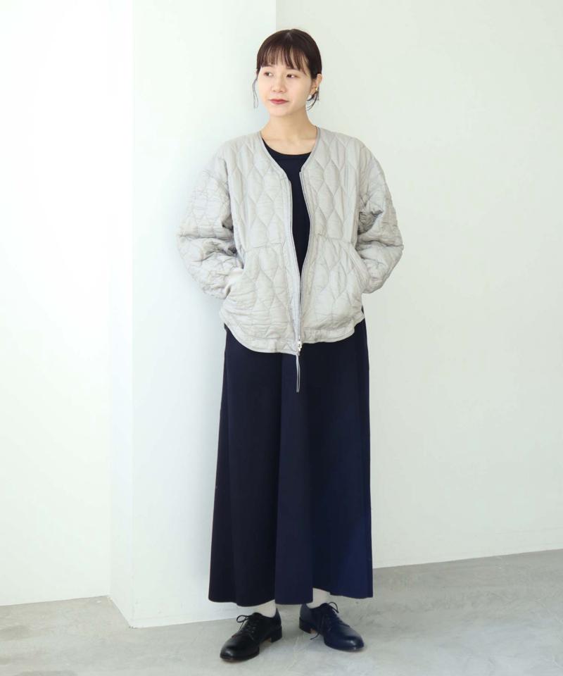 キュプラキルティングリバーシブルZipジャケット（cardo fabrica）