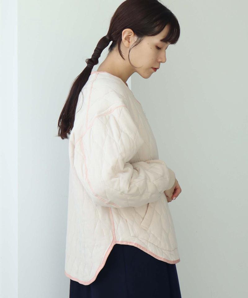 キュプラキルティングリバーシブルZipジャケット（cardo fabrica）