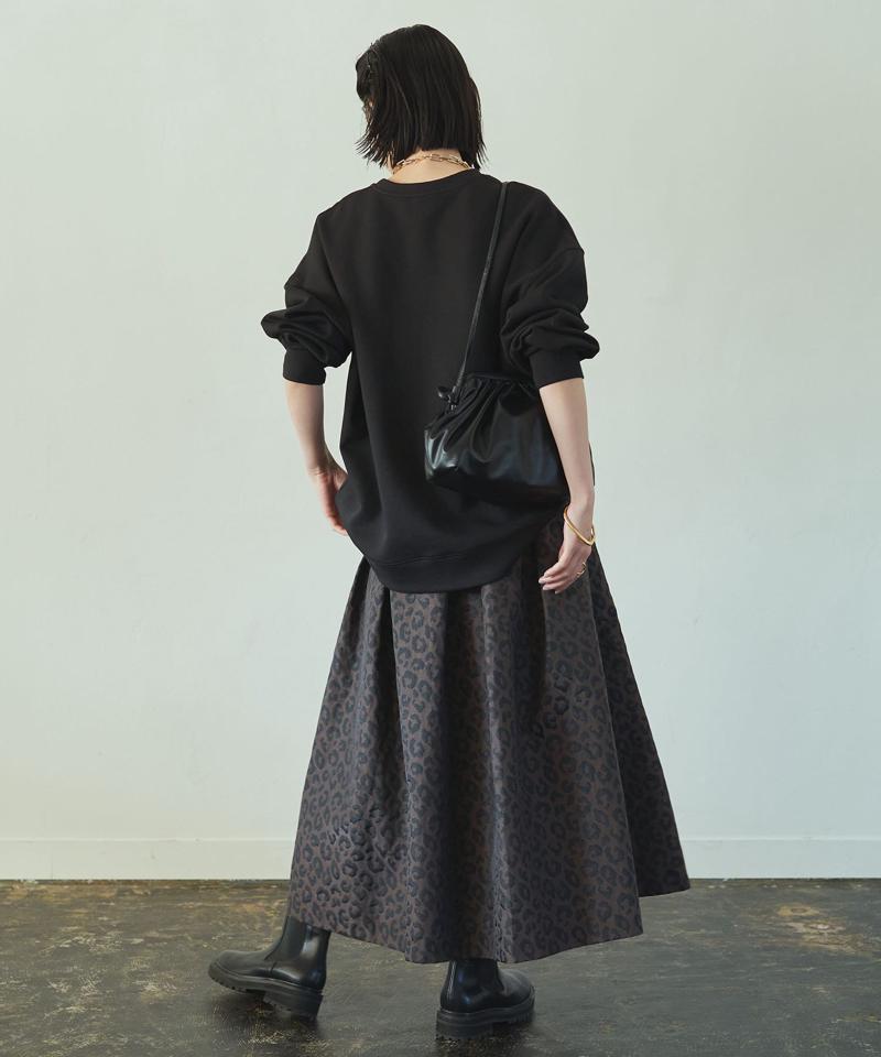 レオパードタフタスカート