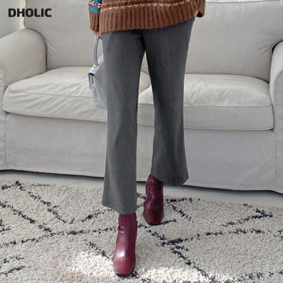 ウール混スリムフレアパンツ・全4色・t70962 レディース 【pt】パンツ ズボン ロングパンツ フレア スリム ウール 単色 無地 シンプル ベーシック 上質 ウール きれいめ 大人 シック 冬 韓国ファッション ハイホリHIHOLLI