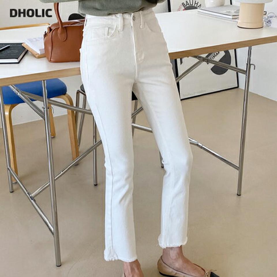 裏起毛カラーカットオフフレアパンツ・全4色・t58535 レディース 【pt】韓国ファッション ボトムス ロング ロングパンツ 裏起毛 カラー カットオフ フレア ロング丈 異素材 無地 ベーシック シンプル 体型カバー カジュアル 秋 冬