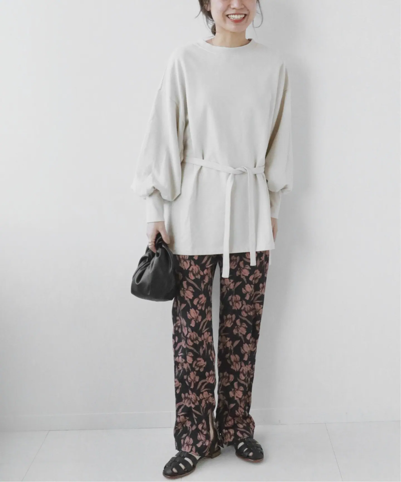 フレンチテリーベルト付きプルオーバー◆（JOURNAL STANDARD relume）