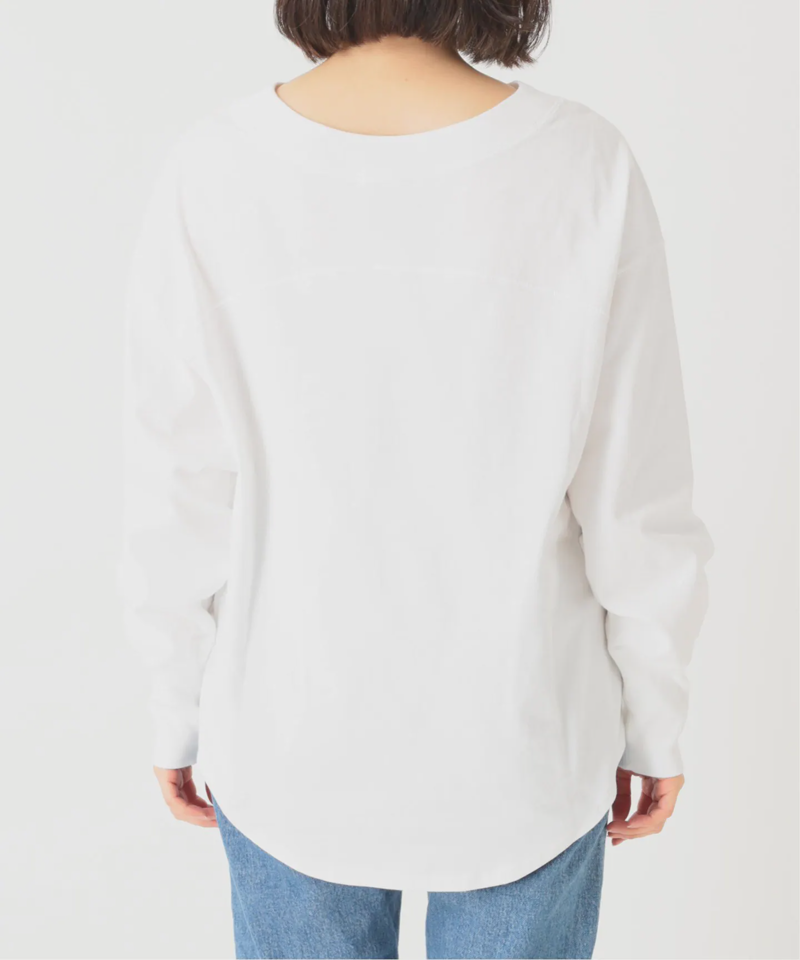 チェーンステッチボートネックプルオーバー◆（JOURNAL STANDARD relume）