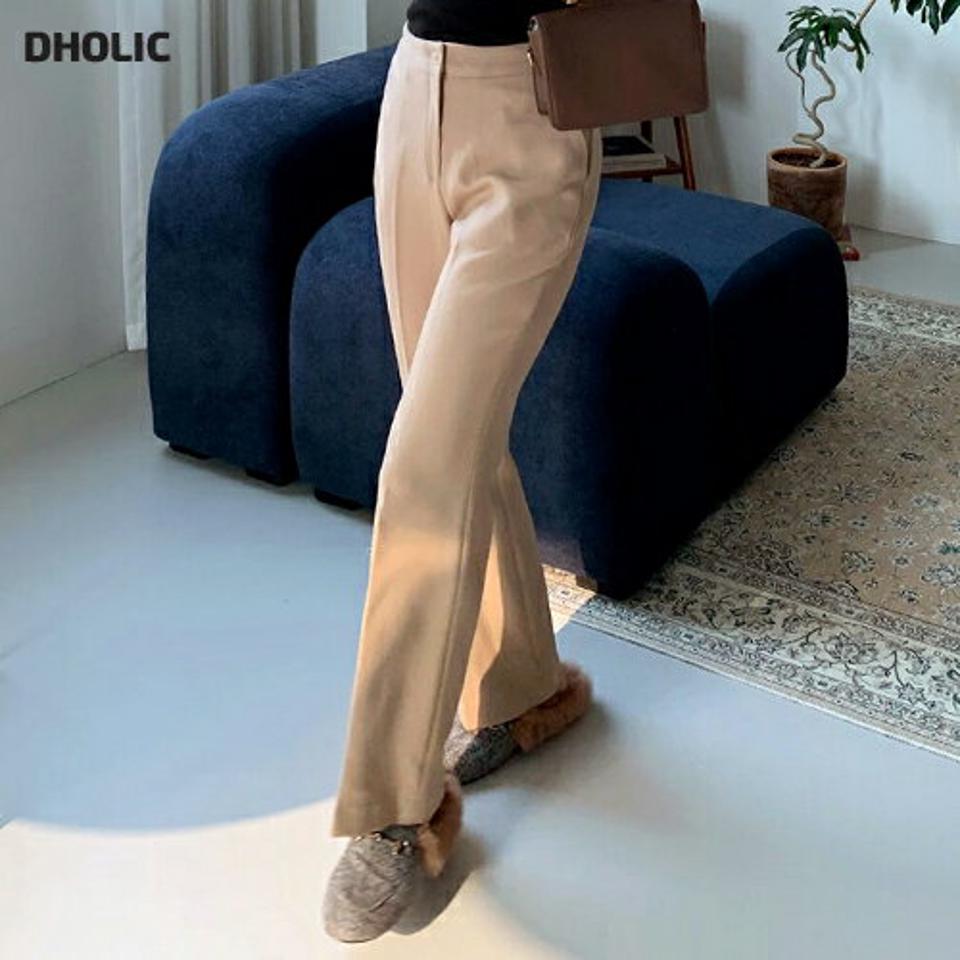 裏起毛スラックスパンツ・全3色・t65616 レディース 【pt】韓国ファッション ボトムス ロング ロングパンツ スラックスパンツ スラックス 裏起毛 ストレート ハイウエスト ロング丈 異素材 無地 ベーシック シンプル 体型カバー カジュアル 秋 冬