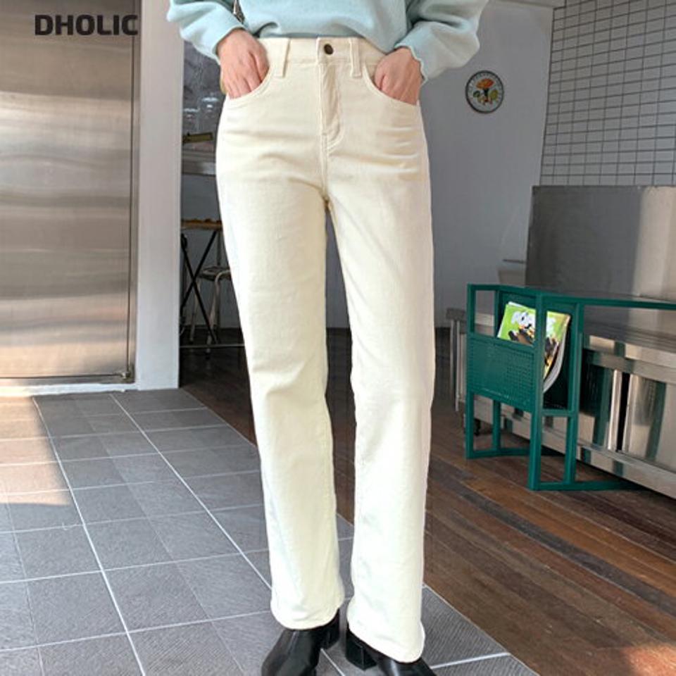 裏起毛コーデュロイワイドパンツ・全3色・t62854 レディース 【pt】韓国ファッション ボトムス ロング ロングパンツ 裏起毛 コーデュロイ ワイドパンツ ロング丈 ストレート 無地 ベーシック シンプル カジュアル 秋 冬