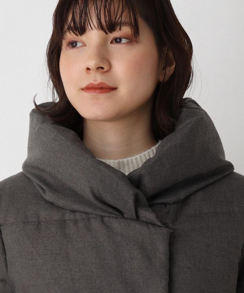 中綿ボリュームカラーコート