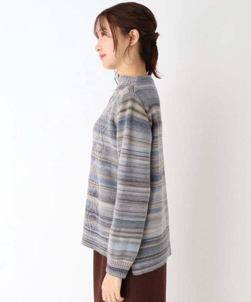 「Lサイズ」ミックスカラーニット