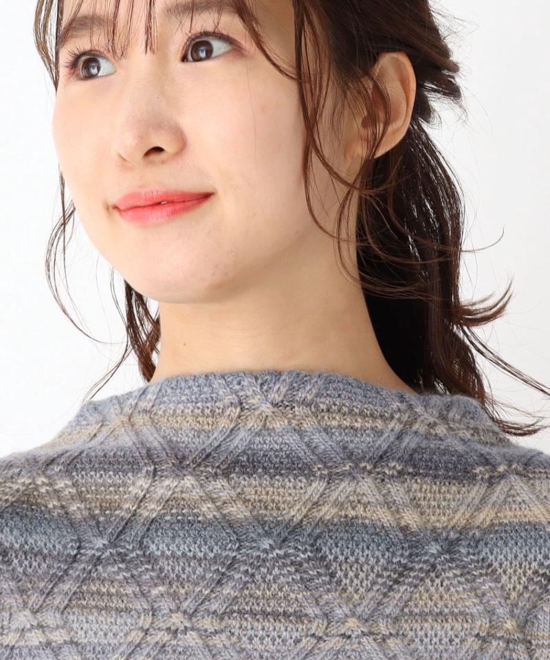 「Lサイズ」ミックスカラーニット