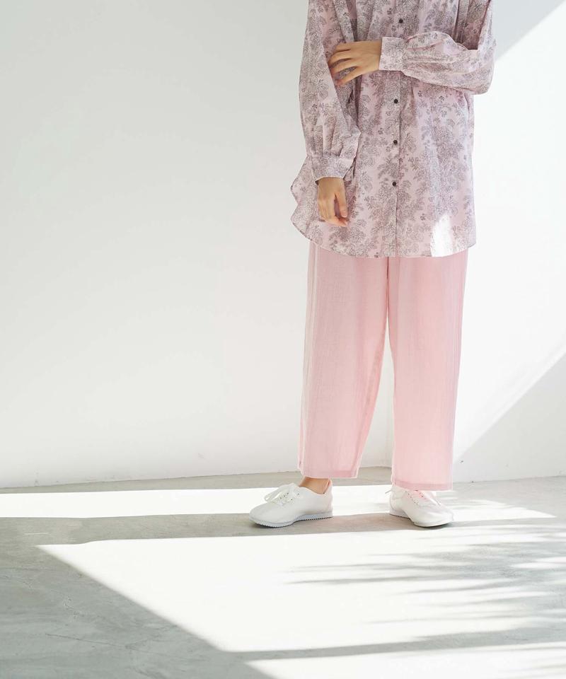 ○綾ガーゼ製品染ペチパンツ（cardo fabrica）
