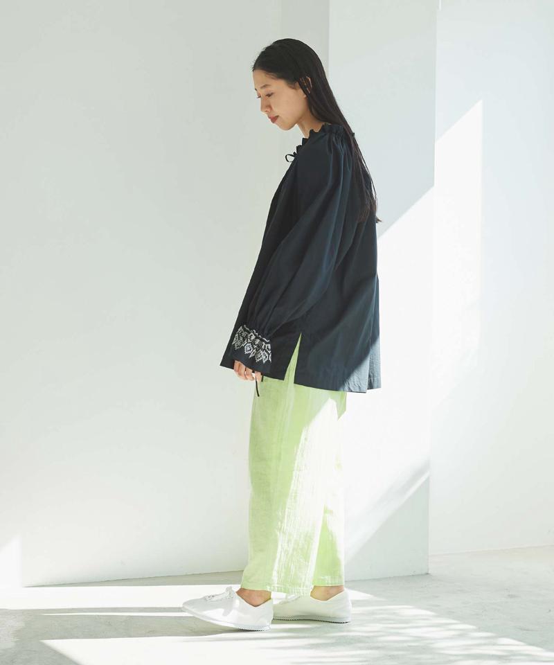 ○綾ガーゼ製品染ペチパンツ（cardo fabrica）