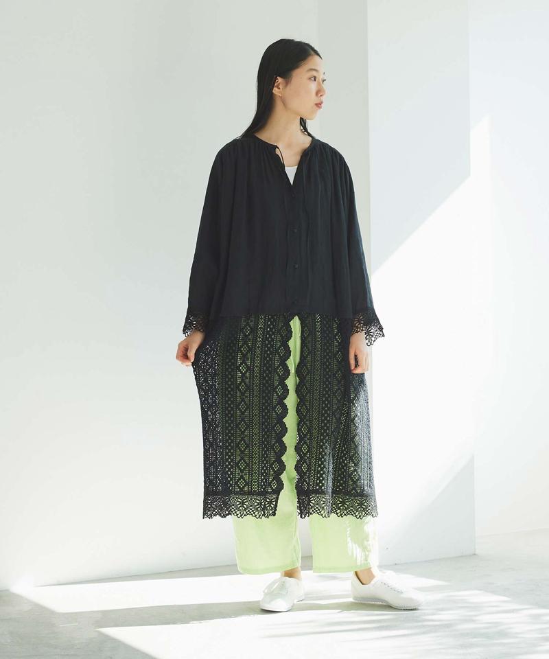 ○綾ガーゼ製品染ペチパンツ（cardo fabrica）