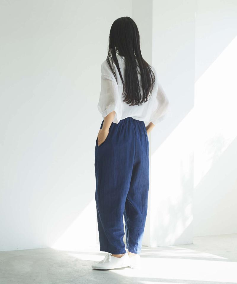 ○綾ガーゼ製品染ペチパンツ（cardo fabrica）