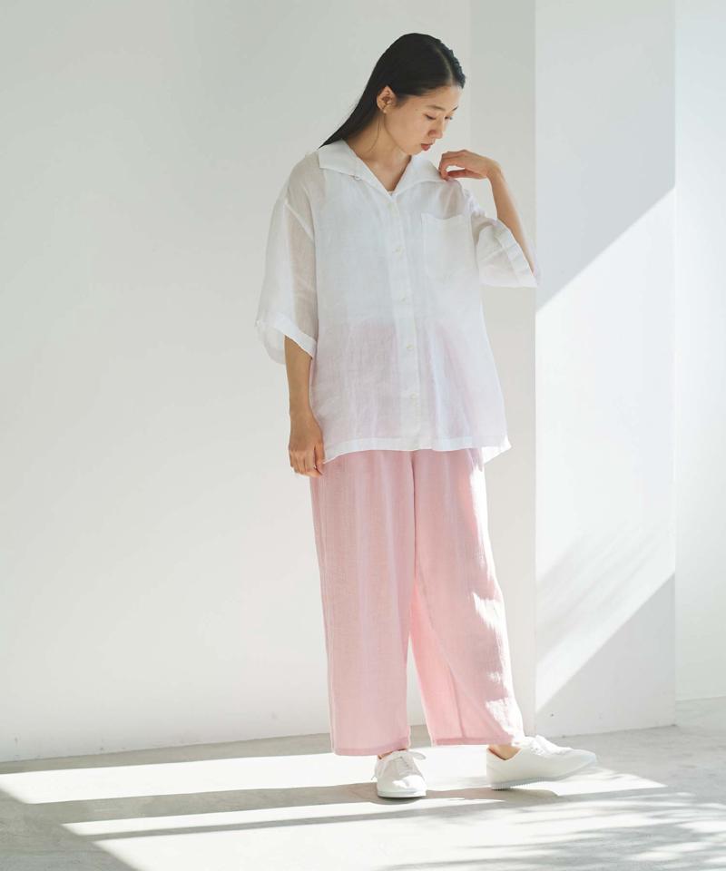 ○綾ガーゼ製品染ペチパンツ（cardo fabrica）