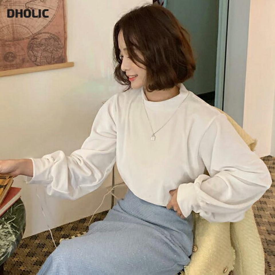 ハーフネックベルベットTシャツ・全2色・t65741 レディース 【tops】韓国ファッション トップス Tシャツ 大人 長袖 ハーフネック ベルベット ベロア ギャザー 無地 ベーシック シンプル ルーズ 体型カバー フェミニン カジュアル 秋 冬