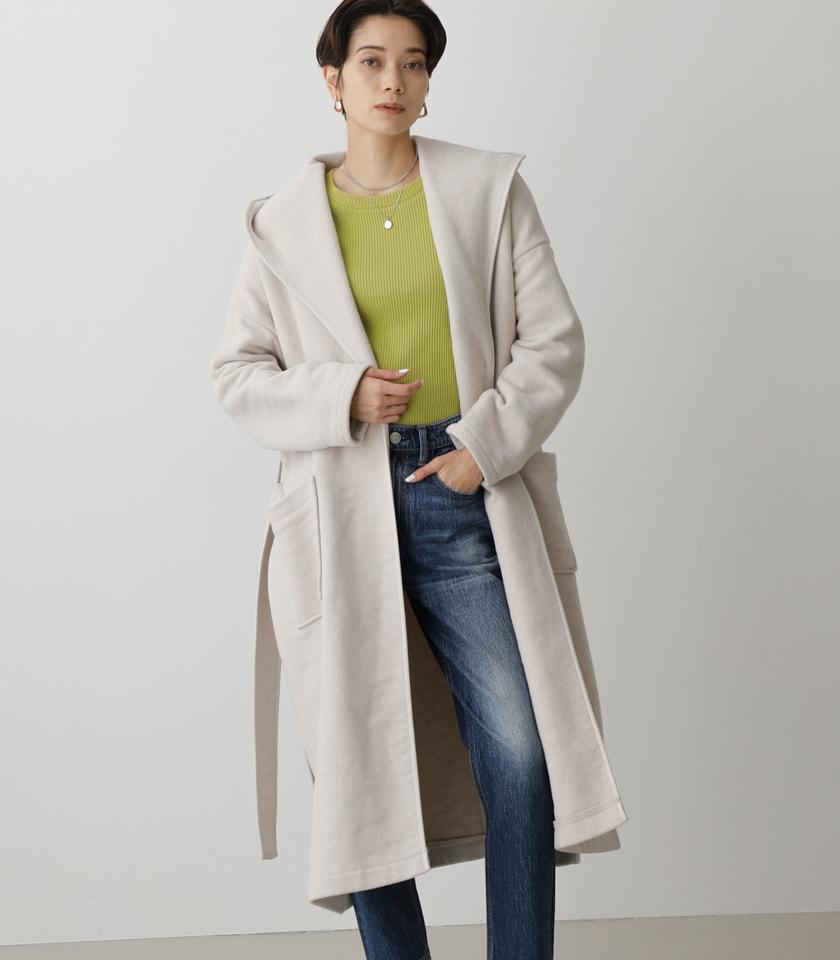 HOODIE GOWN COAT/フーディガウンコート