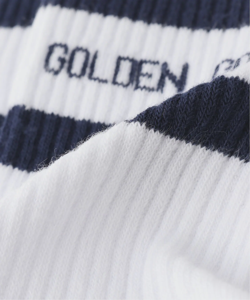 *【GOLDEN GOOSE/ゴールデングース】Line Socks（AP STUDIO）