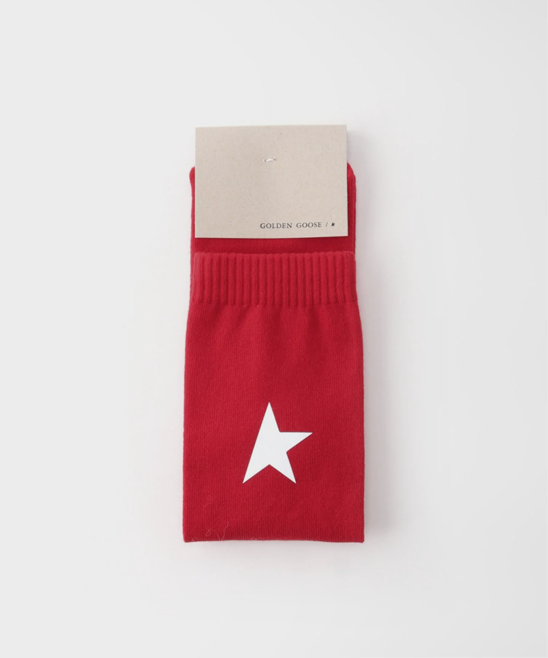 【GOLDEN GOOSE/ゴールデングース】STAR SOCKS（AP STUDIO）