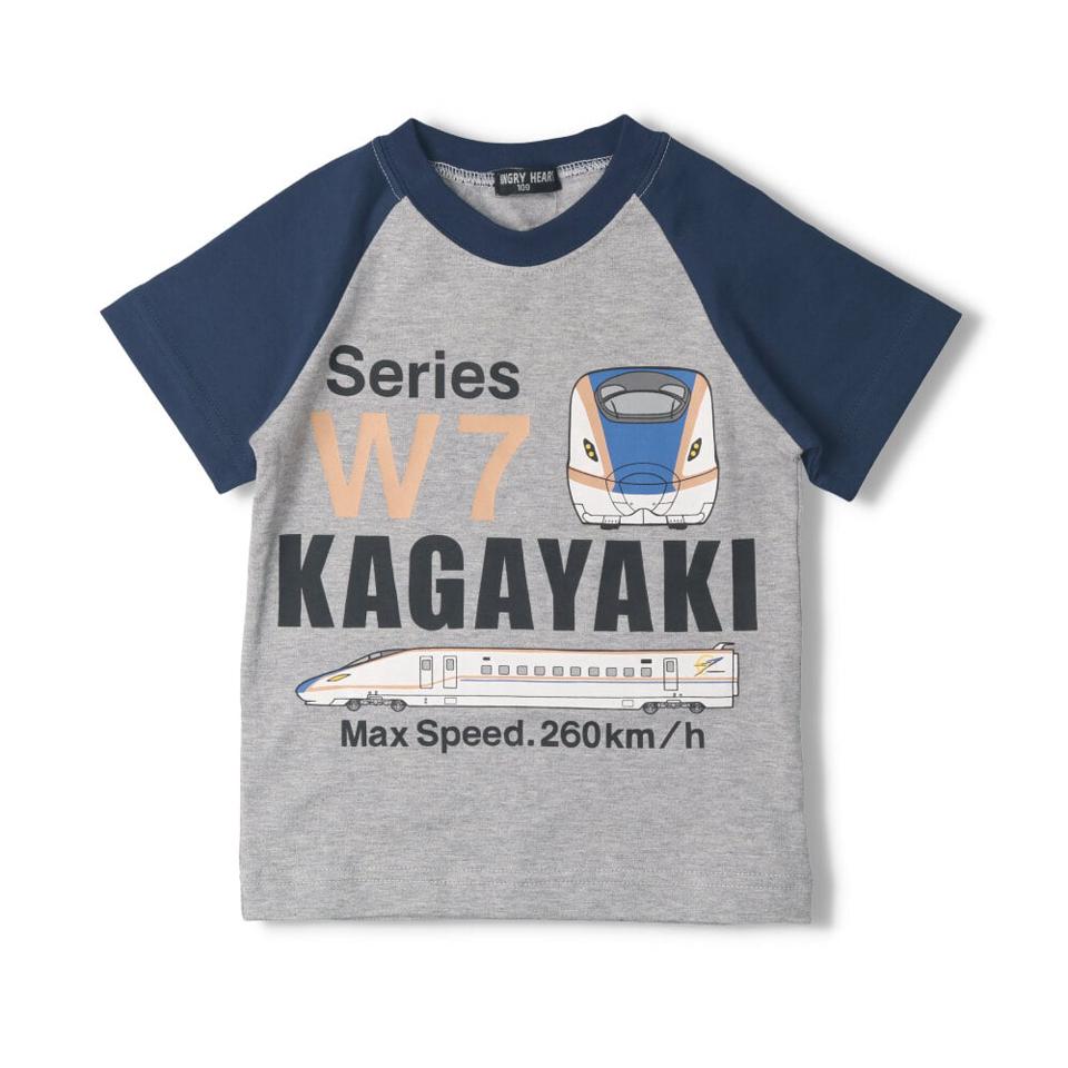 新幹線電車プリントＴシャツ
