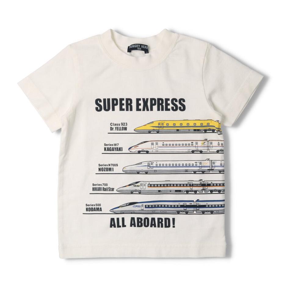 新幹線電車プリントＴシャツ
